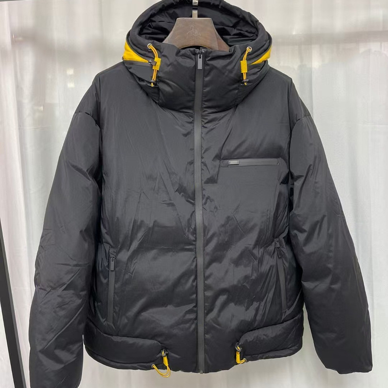 Correct Version of "Dujia Spot" F Brand Zippered Stretchable Hooded High-Neck down Ski Jacket for Men and Women