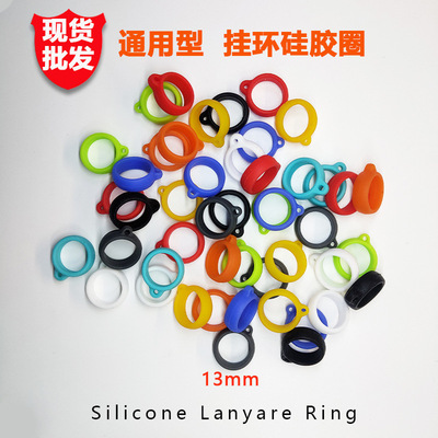 Anti-static Fluorine Aprons Viton phenyl silica gel reunite with Hanging ring Hanging ring Lanyard Static electricity Silicone ring
