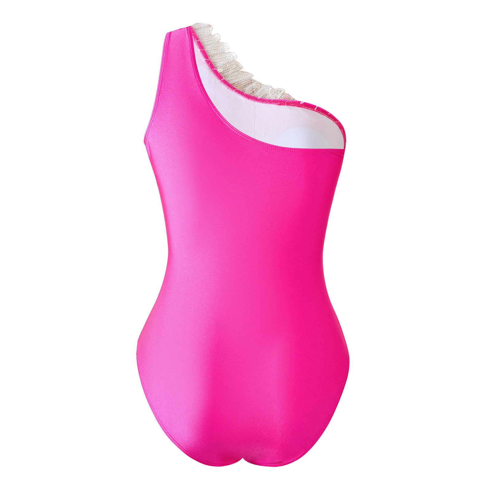 Sexy Damen Badeanzug Einteiler Unifarben Für Den Strandurlaub_voghion.com