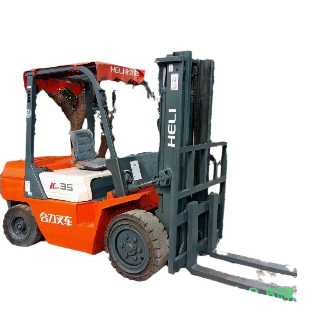 Quzhou segunda mano mercado de exportación de carretillas elevadoras grandes y medianas 3 toneladas 5 toneladas 6 7 8 carretillas elevadoras