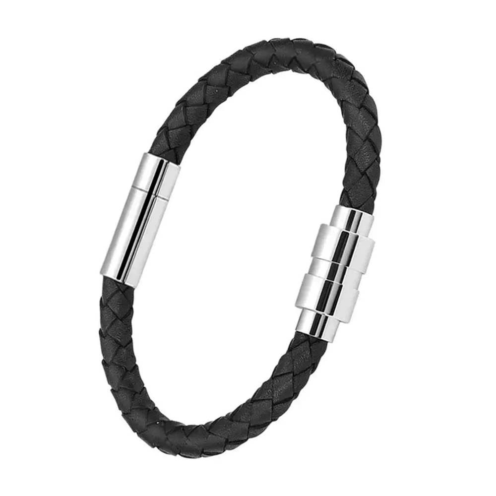 Модный и простой глянцевый браслет из нержавеющей стали для внешней торговли, ювелирные изделия, открывающийся памятный браслет в форме С для урны для домашних животных