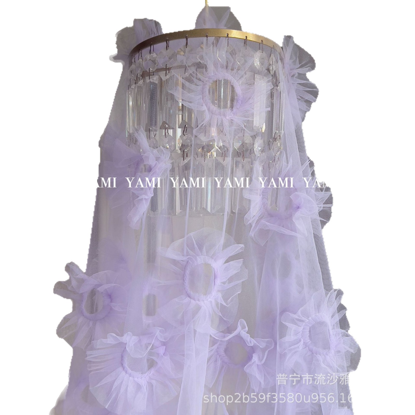 Suficiente bordado de malla encaje de trabajo pesado encaje de flores de sol vestido vestido de falda de hadas prendas de vestir diseñador tela
