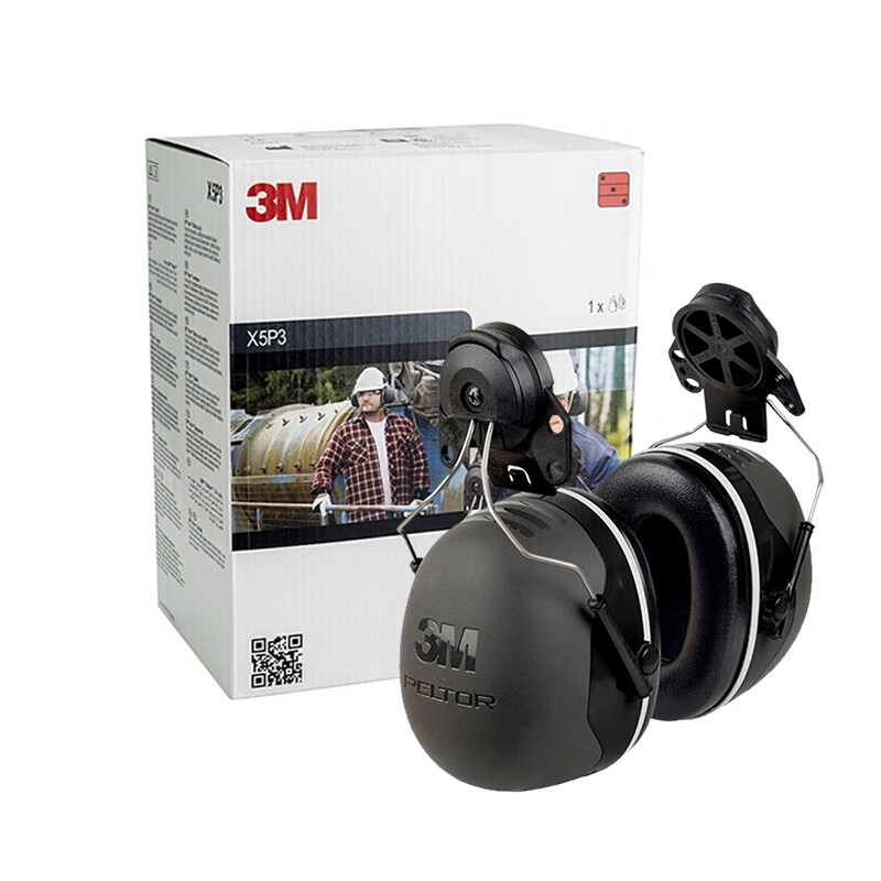 Orejeras para Casco de Seguridad X5P3 de Espuma de Algodón con Reducción de Ruido image 3