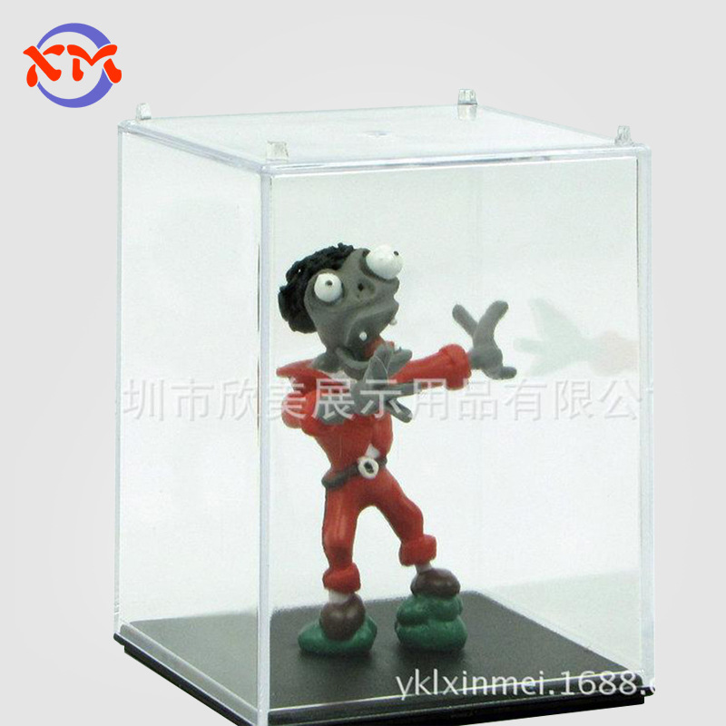 手办玩具展示盒透明有机玻璃盒样品模型收纳防尘盒亚克力盒子
