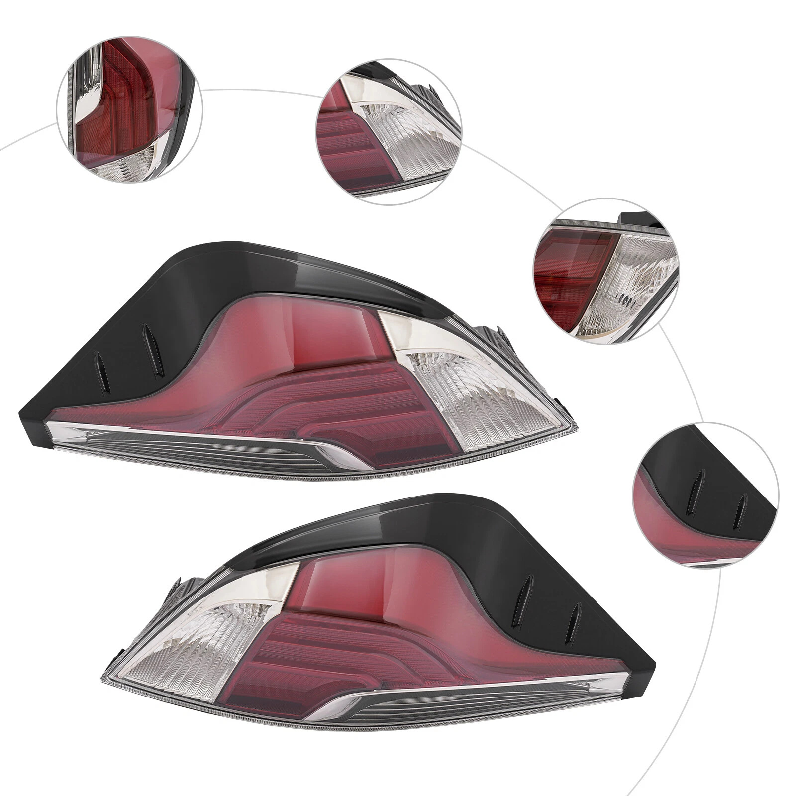 Cross-Border Hot-Selling Model Suitable for Toyota Prius C 2015-2017 Priusc Taillight 81561-52D11