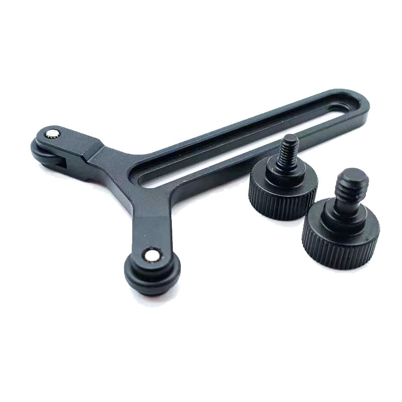 Teleobjetivo Soporte fijo Soporte de lente Soporte Metal RS4 RS3 Smart Cloud Micro Bi Estabilizador 2/3 Placa de montaje rápido