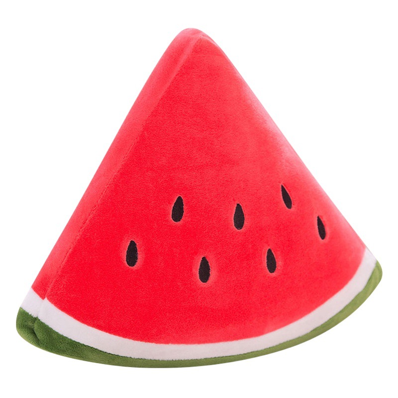 Verano sandía felpa juguete almohada chica Linda cama muñeca cumpleaños regalo novias creativo almohada de dibujos animados