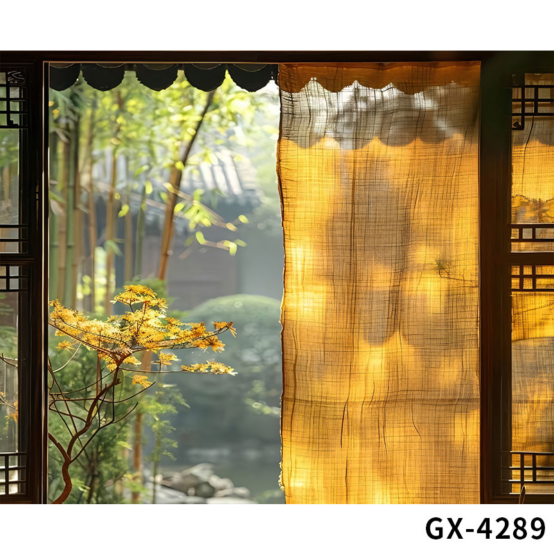 Paño de fondo de transmisión en vivo Nuevo estilo chino sala de transmisión en vivo pared de fondo diseño de escena tridimensional 3d accesorios de fotografía sentido avanzado