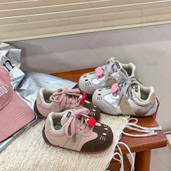 {16-30ヤード} 女の子カジュアルスニーカー春と秋の新型男の子子供靴赤ちゃん靴赤ちゃん柔らかい底学歩靴