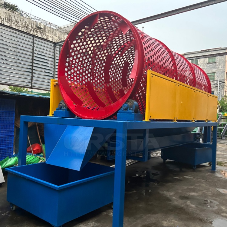 东莞市PET矿泉水瓶脱标破碎清洗线，废塑矿泉瓶回收利用机