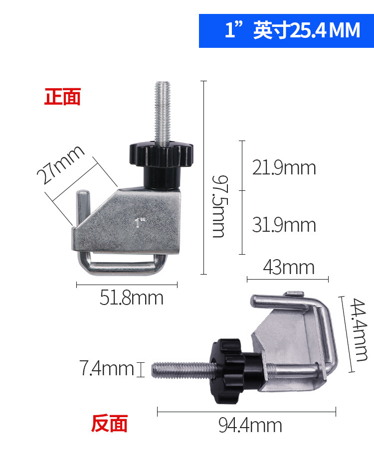 Oil Pipe Clamp 4-Piece Set Pipe Clamp Pliers/Car Water Pipe Pliers Steel Oil Pipe Sealing Pliers U-Shaped Pipe Sealing Pliers