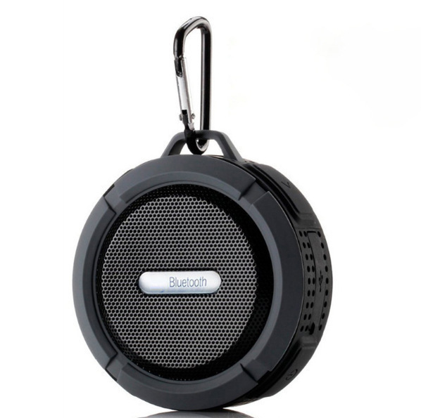 C6防水bluetoothスピーカー屋外吸盤ミニbluetoothオーディオ携帯電話車載サブウーファースピーカー|undefined