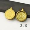 Classic round 2.0 ten-phase free single-sided gold