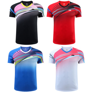 New badminton clothing men's and women's quick-drying breathable volleyball uniform badminton Jersey sports training team uniform summer 6243