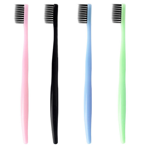Household hospitality adult ultra-fine soft bristle toothbrush family pack high-end disposable toothbrush adult wholesale