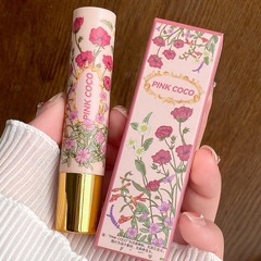 Pinkcocoきらびやかな夢のベルベットの口紅の霧の面のつや消しの低い飽和は白の高い顔の値の学生の越境の卸売りを現します。