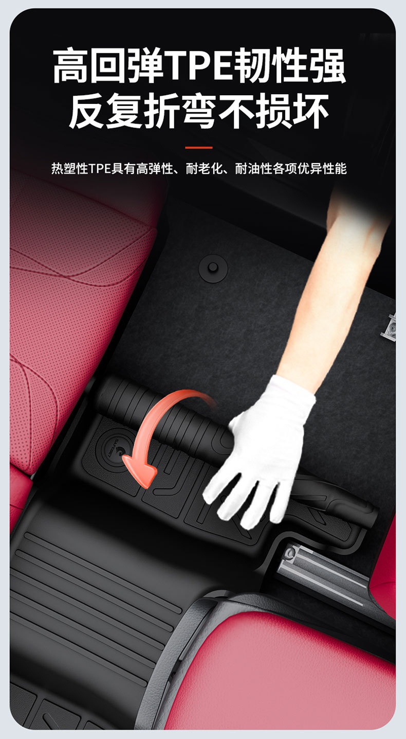 Suitable for Lexus Es200 Es300H Rx300 Rx350H Special All-Weather Tpe Car Floor Mats