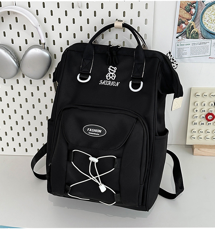 Kids Backpacks High Value Schoolbag Cream Cute Versatile Backpack Junior High School Student Schoolbag Female Dopamine Backpack_voghion.com