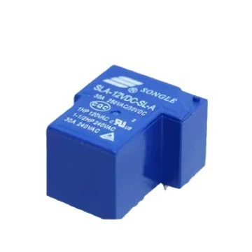 Реле T90 Songle SLA-05V 24VDC-SL-A SLA-5V 12VDC-SL-C 4/5/6 контактов 30A