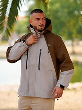 L 93591 NASA Color Block Hooded Jacket ��������� ŷ���羳��