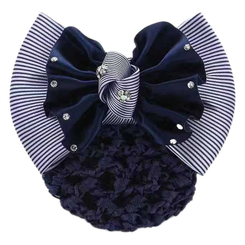 Профессиональная голова, цветок, ювелирные изделия в корейском стиле, шпилька для волос, банк отеля, медсестра, стюардесса, супермаркет, волосы, большой бант, аксессуары для волос, сетчатая сумка