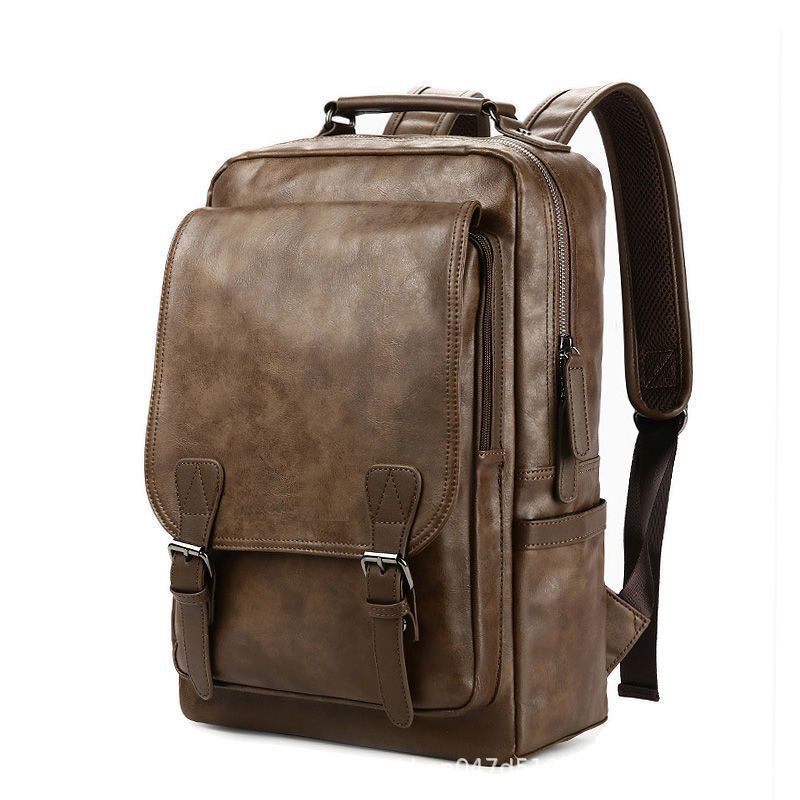 スポットメーカー直販2024新型韓国版ファッションファッション男性式ランドセル学生旅行PUバッグ男性