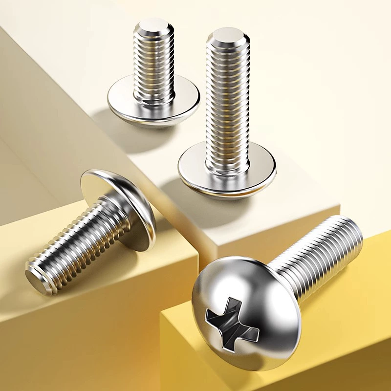 304 нержавеющая сталь большая плоская головка винт крестовой канавки половина зонтика круглая головка грибов болт M2M3M4M5M6M8
