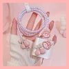 Transparent set, 4 piece set