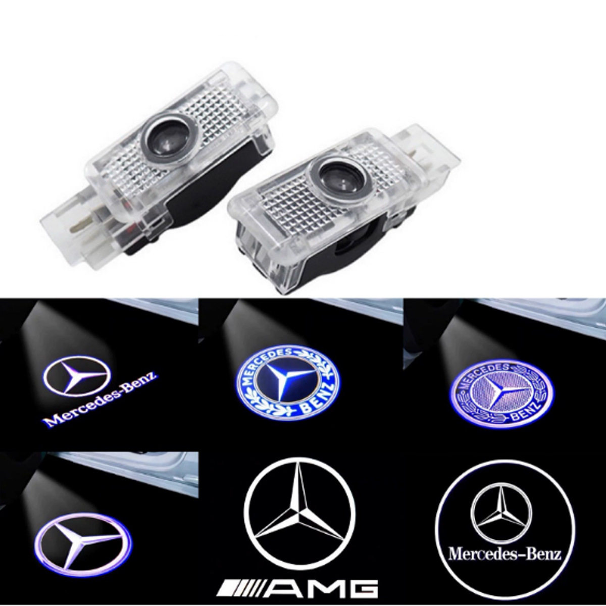 Mercedes W203 qapı altı işığı - C-Class, CLK, SLK, SLR üçün
