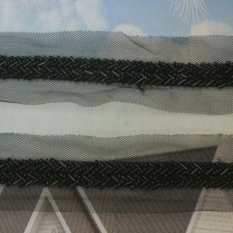 KLHB244 订珠条码 花边 串珠花边  订珠带 花边带