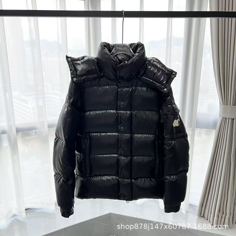 Ceiling m Home 25Fw New down Jacket Maya 70Th Anniversary Double Label Series Hooded Jacket for Men and Women