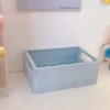 3#Lake blue collection basket (mini)