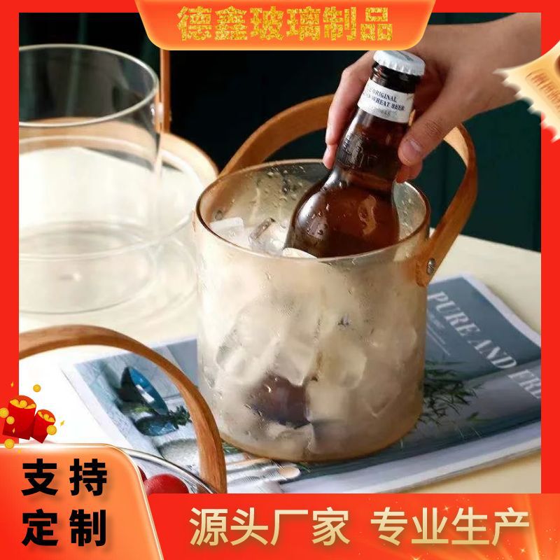 [Fabrica personalizada] mano de lujo ligera mejora vidrio de borosilicona fruta azul sala de estar doméstica de alto valor de cara bocadillos de fruta seca azul