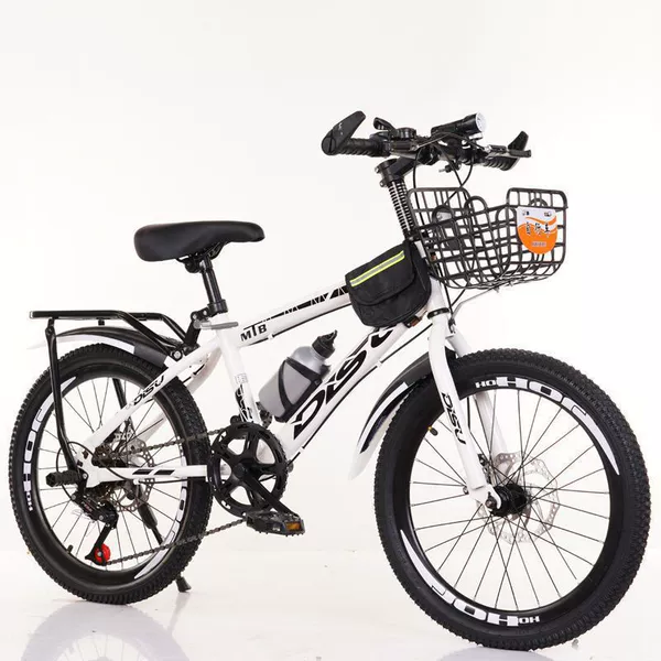 White bike shifter (brake handle) disc brake, set, basket