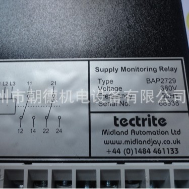 MIDLAND JAY TECTRITE调速器\控制器BAP2729