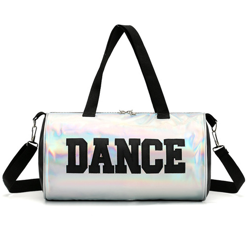 Children's dance bag, ballet, national Latin laser, women's one-shoulder backpack, pink handbag, cartoon dance schoolbag