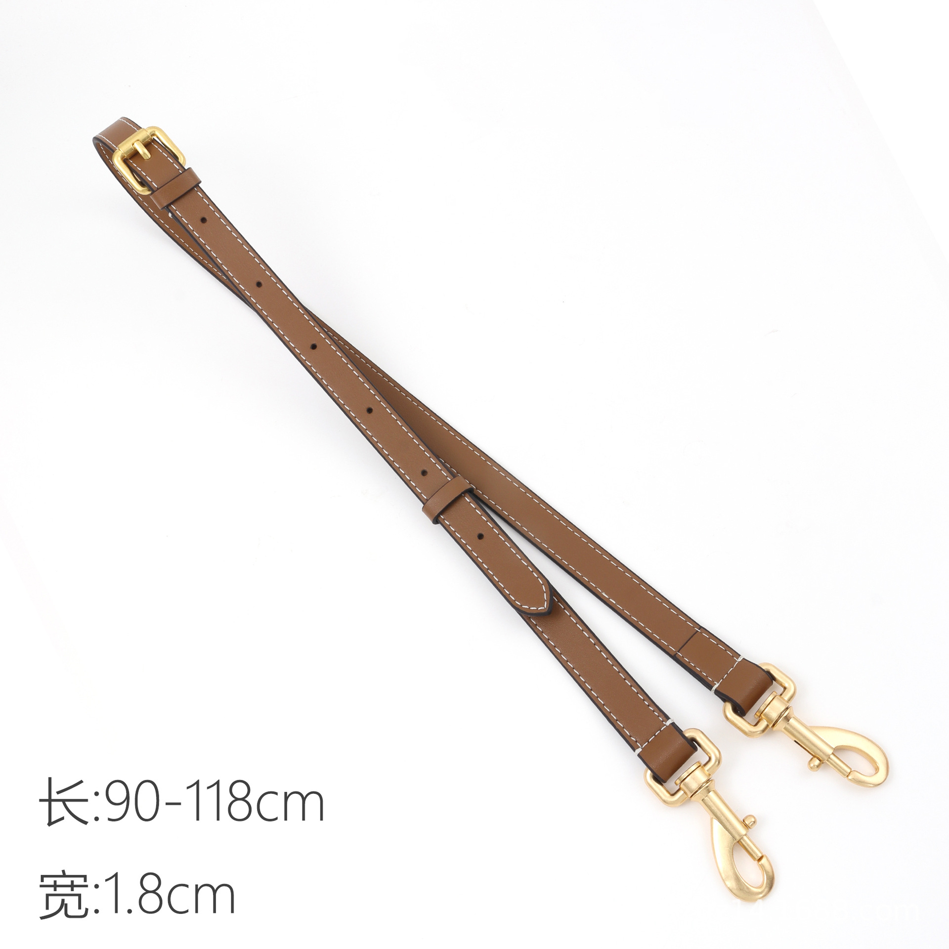 Hazelnut Brown shoulder strap 90-118cm