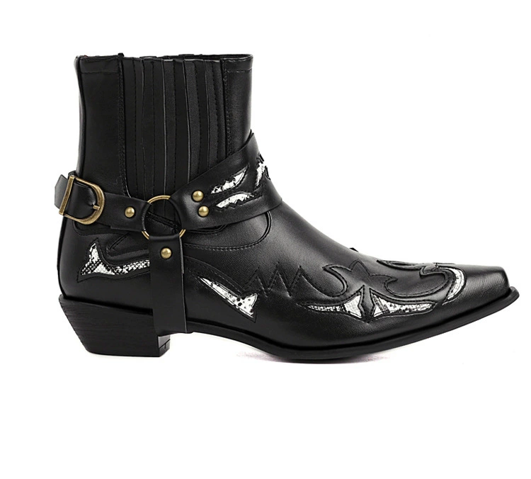 2021 новые сапоги на среднем каблуке Martins европейские и американские ретро внешняя торговля трансграничная пряжка ремня мужские сапоги AliExpress оптом