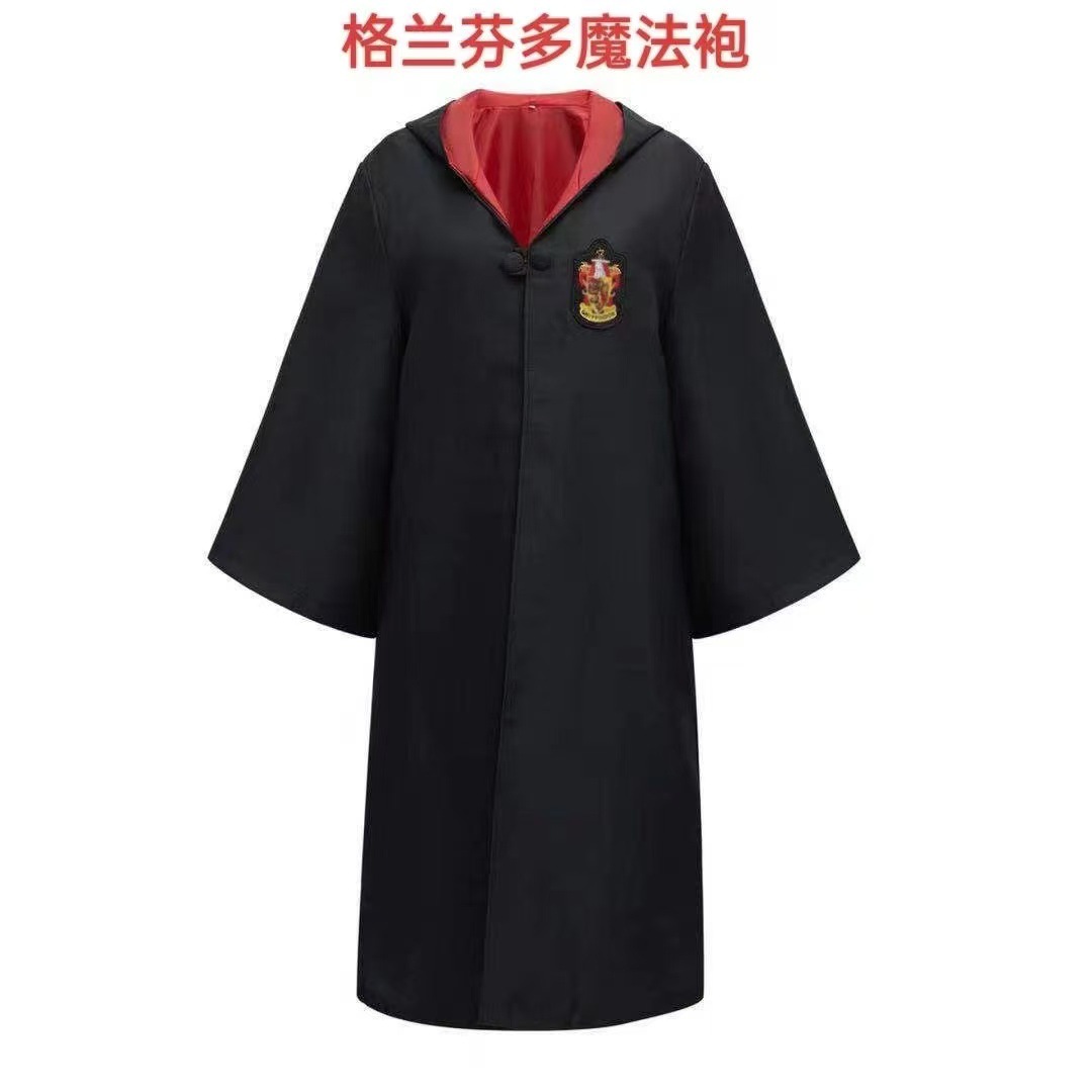Túnica con Capucha Mágica para Cosplay de Poliéster para Halloween y Espectáculos