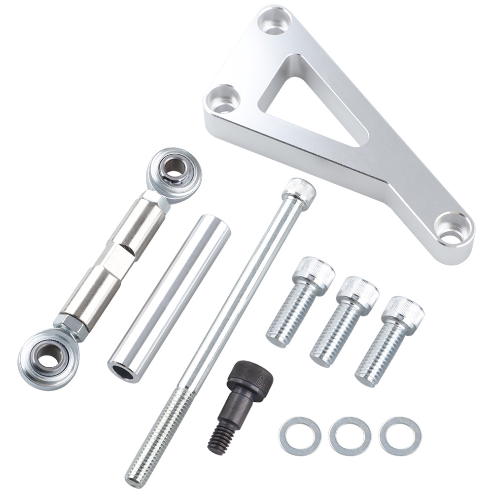 Sbc Alternator Bracket Long Water Pump Aluminum Kit Suitable for Chevrolet Sbc 350 Small Engines