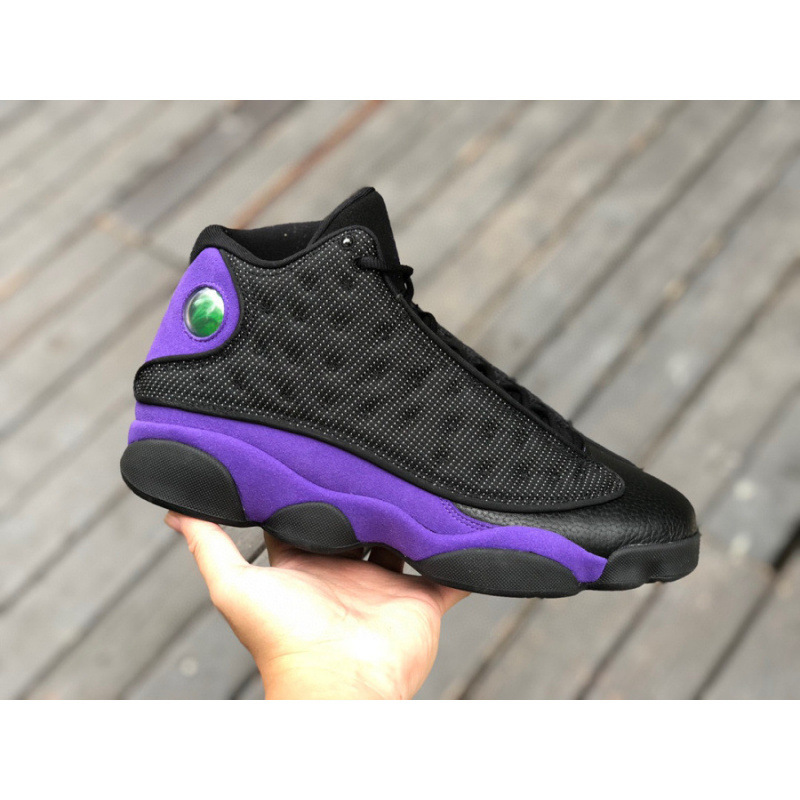 Putian Chunyuan AJ13 alto impacto blanco, verde y negro zapatos de baloncesto para gatos resistentes al desgaste, zapatos de carreras para parejas para hombres y mujeres
