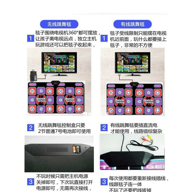 Беспроводной танцевальный игровой контроллер для двойной, одежда для йоги, для бега, сенсор человеческий