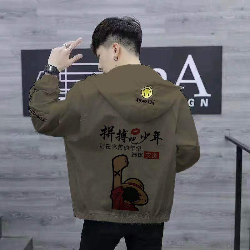 防晒衣男冰丝超薄透气外套夏季男士防晒服男装潮流