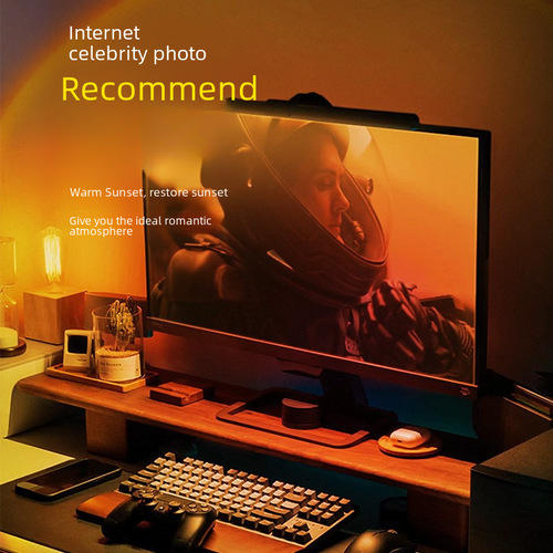 Floor sunset lamp photo ambiance sunset influencer Instagram bedroom photography desk lamp standing projector day never falls dusk