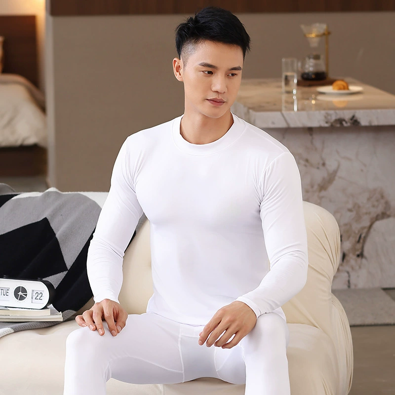 Keep warm set, cotton sweater, thermal underwear, thin base trousers