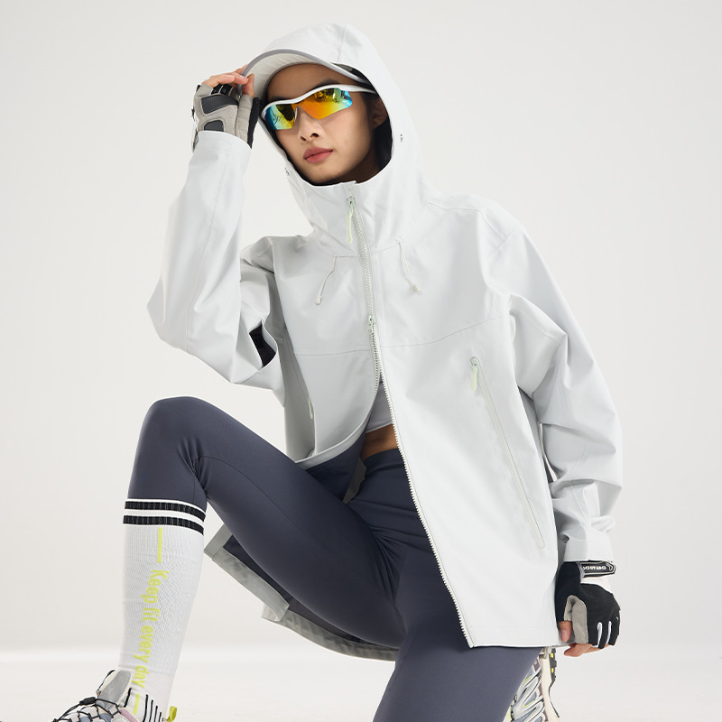 Kaijia Kls Fully Heat-Sealed Jacket for Women with Logo Printing for Men's Outdoor Lt Workwear Jacket Embroidered Jacket Kaijia Kls Fully Heat-Sealed Jacket for Women with Logo Printing for Men's Outdoor Lt Workwear Jacket Embroidered Jacket