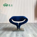 麦古 [北欧后现代个性设计师飘带异形休闲椅客厅别墅样板房家具]