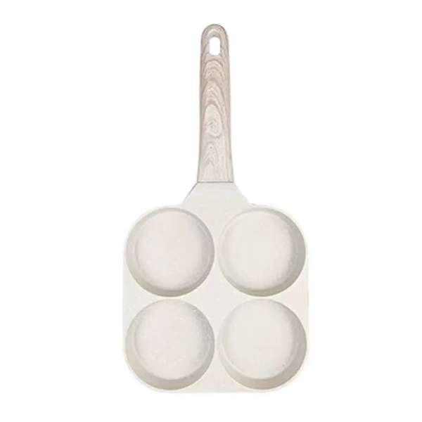 White four-hole pot without temperature sensor