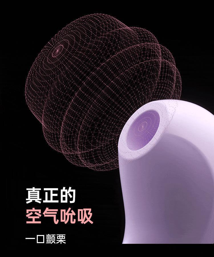 Ji Jinghong Bead Stick Telescopic Sucking Vibrator in Purple ABS and Liquid Silicone — detail image 27