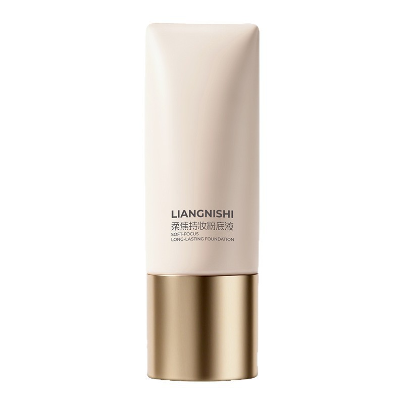 Nuevo producto hermoso Nishi soft focal maquillaje base líquido humectante ligero natural transpirable impermeable maquillaje duradero no pega polvo de polvo